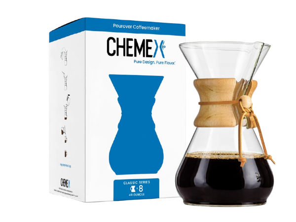 Chemex Pour‑Over Glass Coffeemaker